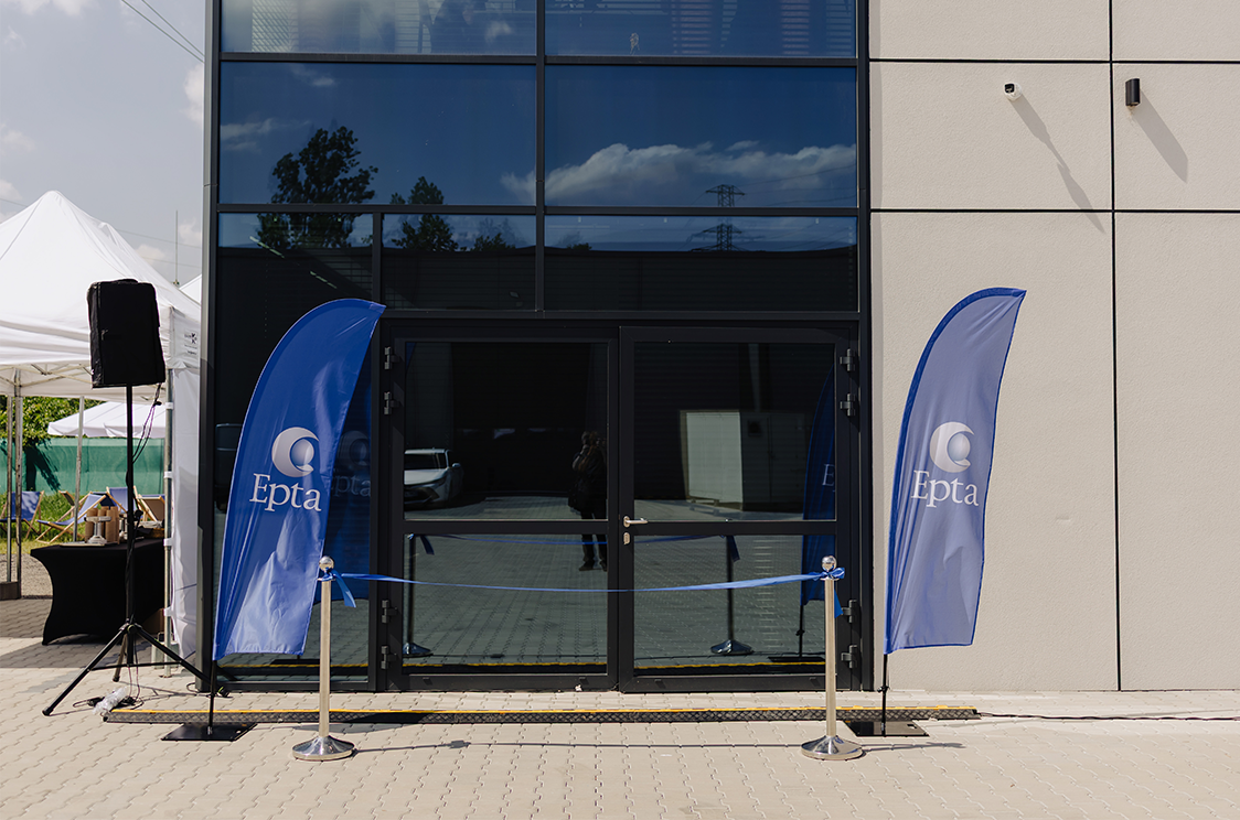 Epta Poland - entrance - new office opening in Krakow June 26th