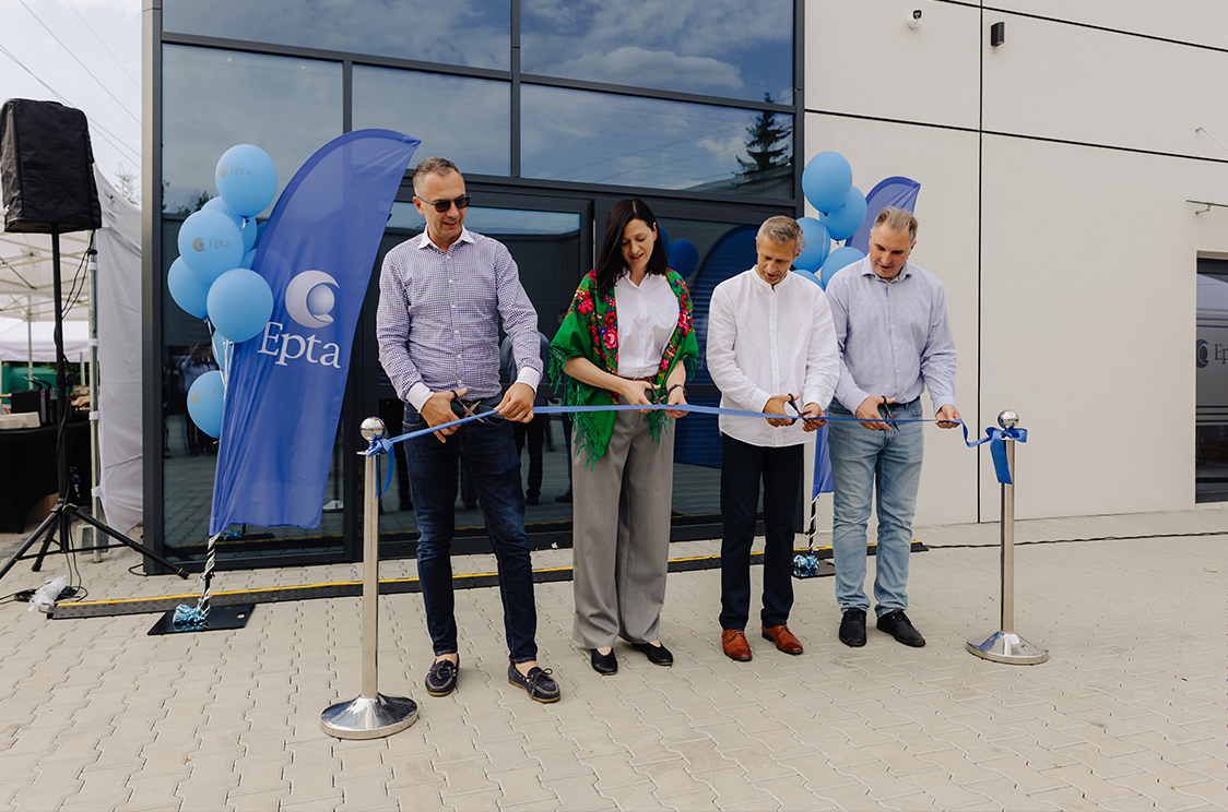 Epta Poland - ribbon cutting - new office opening in Krakow June 26th